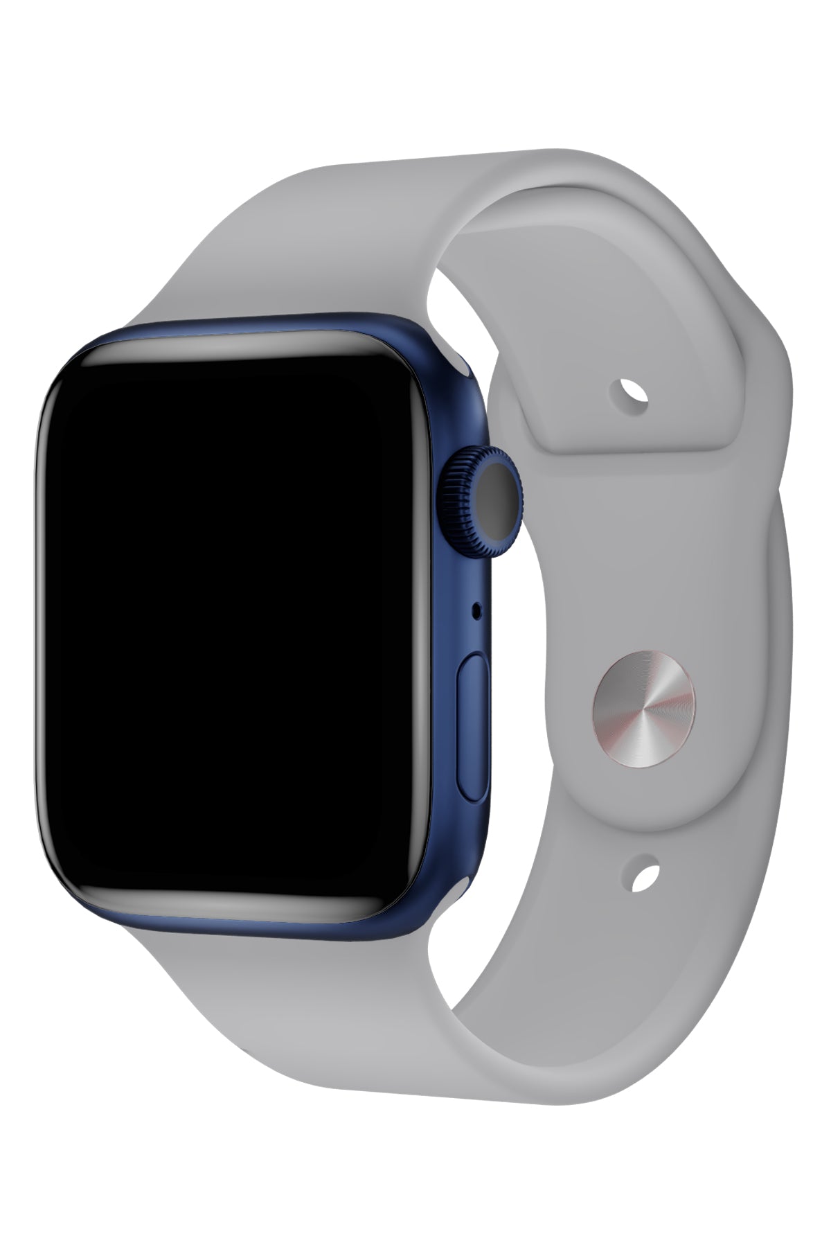 Apple Watch Uyumlu Silikon Spor Kordon Taupe Gri  bikordon