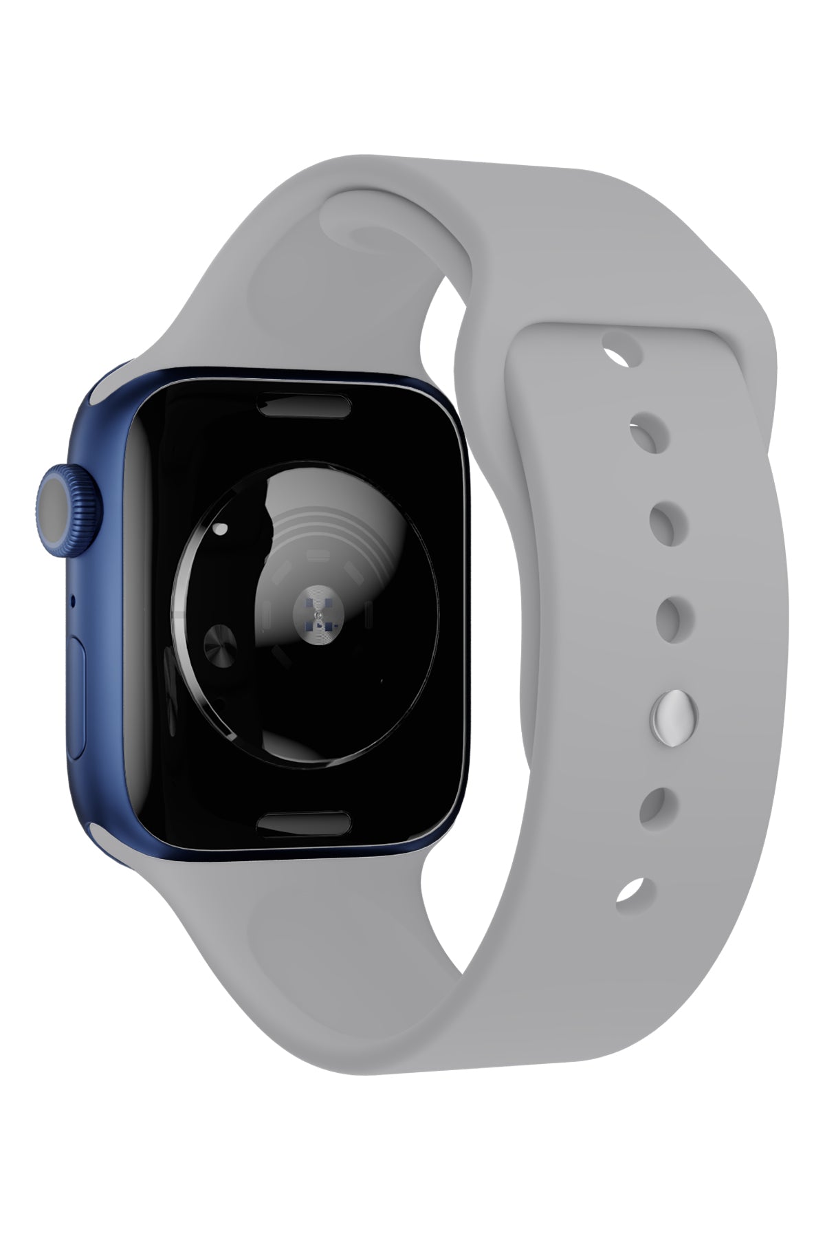 Apple Watch Uyumlu Silikon Spor Kordon Taupe Gri  bikordon