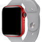 Apple Watch Uyumlu Silikon Spor Kordon Taupe Gri  bikordon