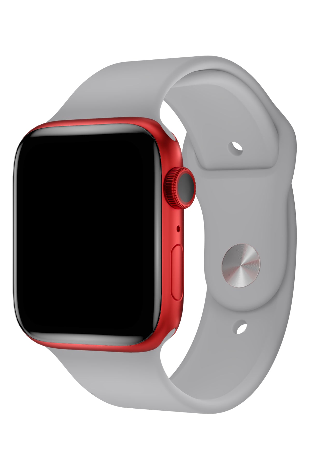 Apple Watch Uyumlu Silikon Spor Kordon Taupe Gri  bikordon
