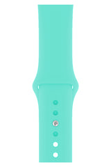 Apple Watch Uyumlu Silikon Spor Kordon Turkuaz