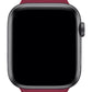 Apple Watch Uyumlu Silikon Spor Kordon Vişne  bikordon