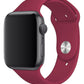 Apple Watch Compatible Silicone Sport Band Cherry 