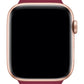 Apple Watch Uyumlu Silikon Spor Kordon Vişne  bikordon