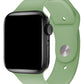 Apple Watch Uyumlu Silikon Spor Kordon Yosun Yeşil  bikordon