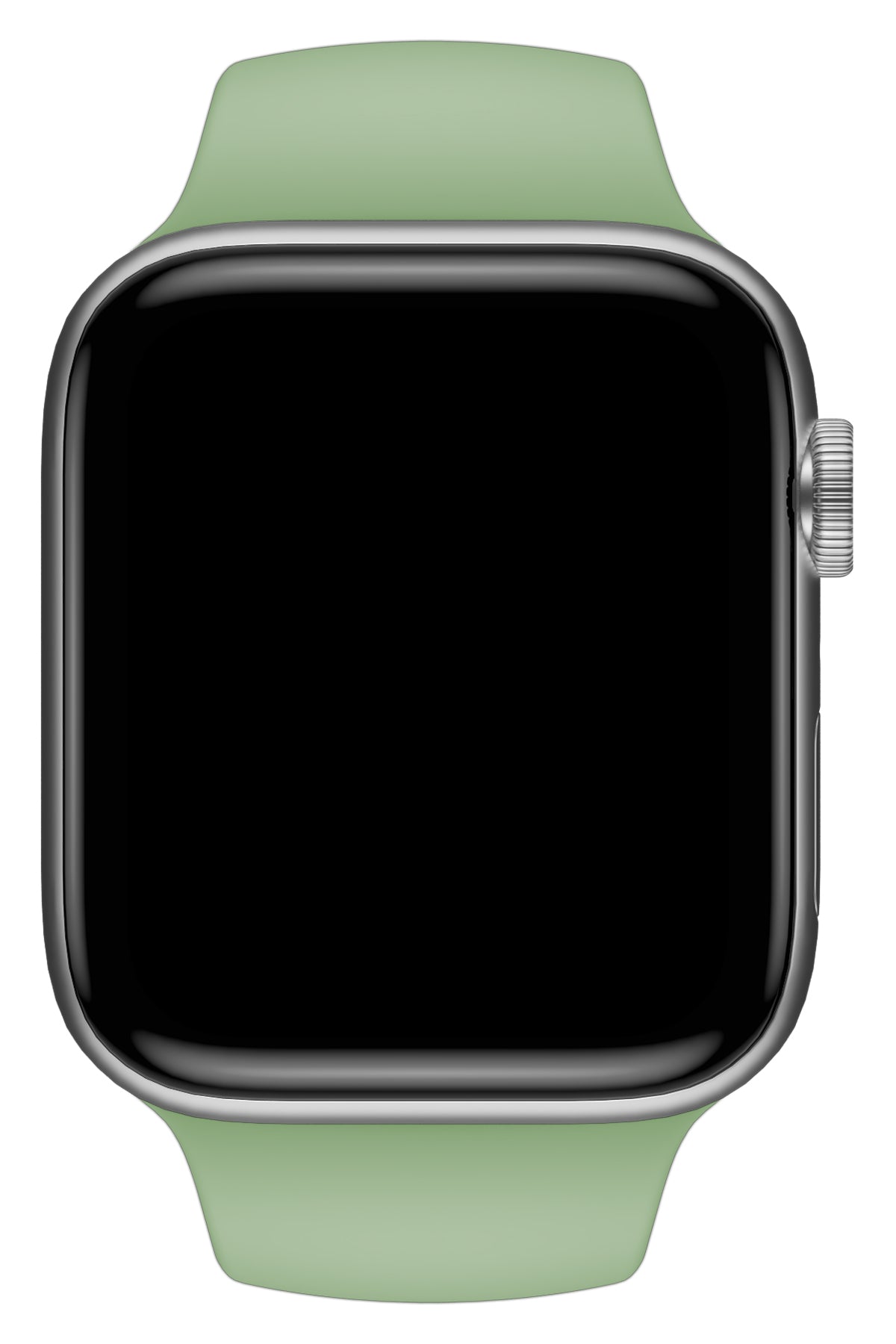 Apple Watch Uyumlu Silikon Spor Kordon Yosun Yeşil  bikordon