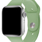 Apple Watch Uyumlu Silikon Spor Kordon Yosun Yeşil  bikordon