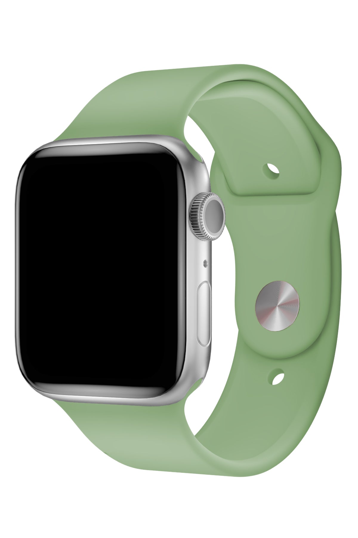 Apple Watch Uyumlu Silikon Spor Kordon Yosun Yeşil  bikordon