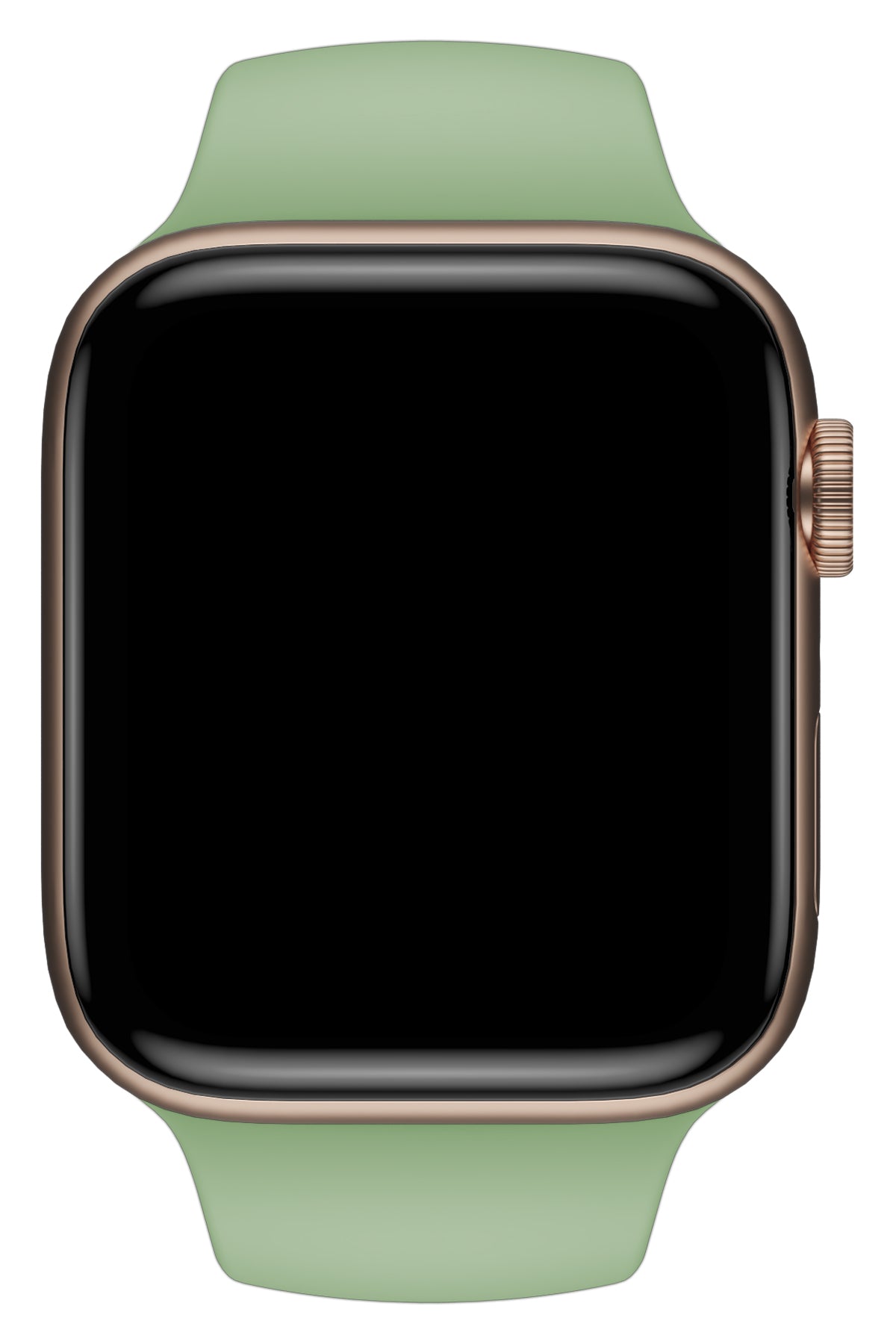 Apple Watch Uyumlu Silikon Spor Kordon Yosun Yeşil  bikordon
