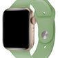 Apple Watch Uyumlu Silikon Spor Kordon Yosun Yeşil  bikordon