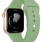 Apple Watch Uyumlu Silikon Spor Kordon Yosun Yeşil  bikordon
