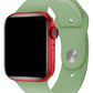 Apple Watch Compatible Silicone Sport Band Moss Green 
