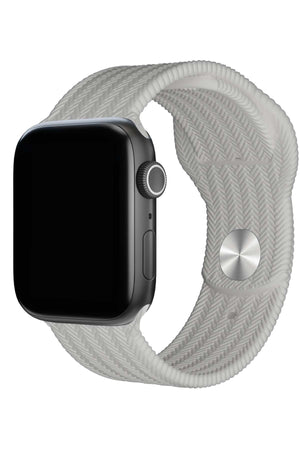 Apple Watch Uyumlu Silikon Wicker Loop Kordon Jewel  bikordon