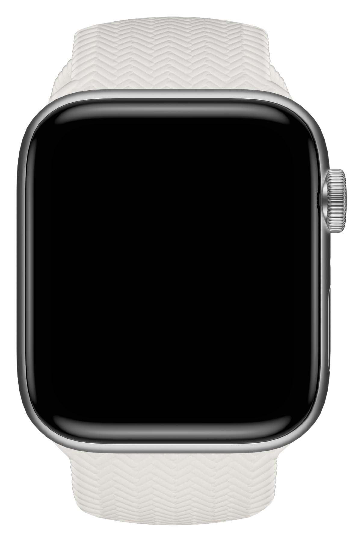 Apple Watch Uyumlu Silikon Wicker Loop Kordon Jewel  bikordon