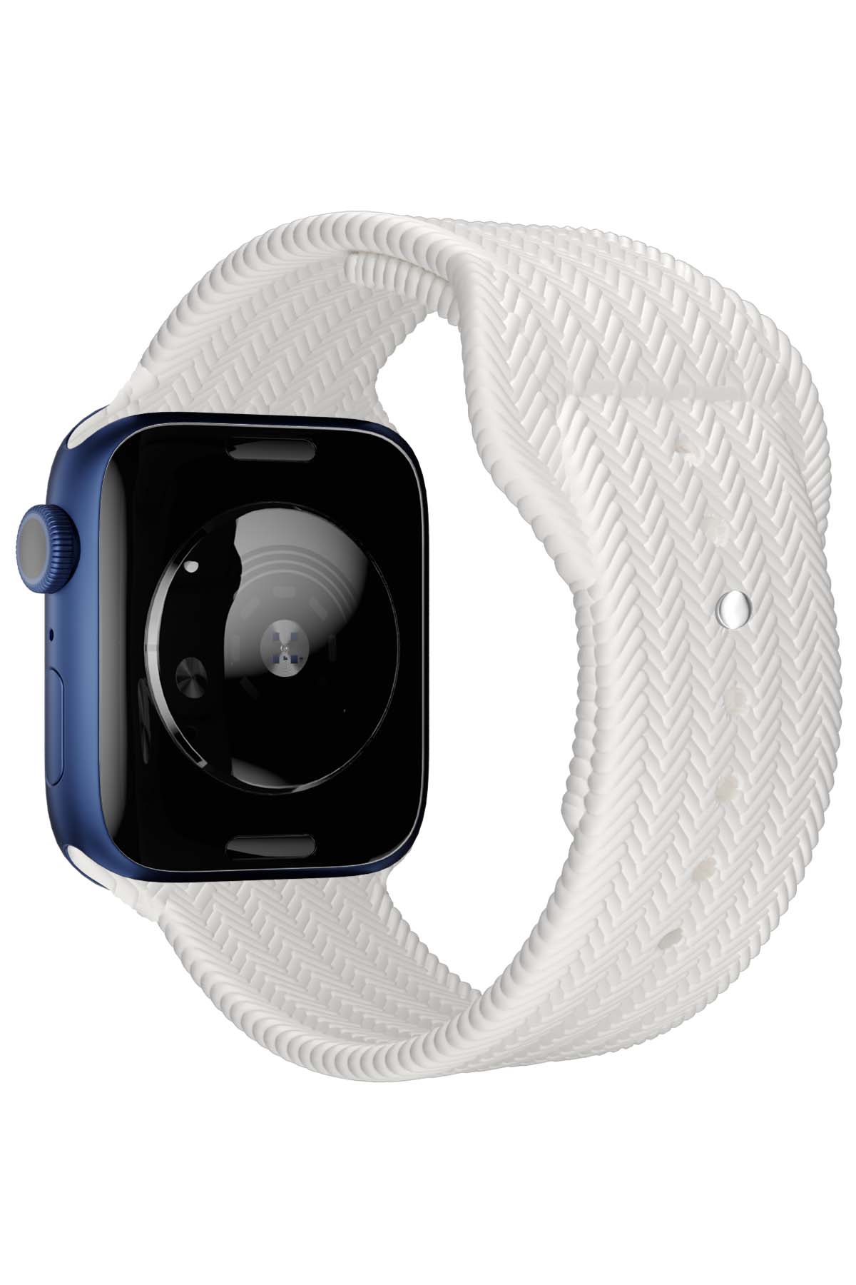 Apple Watch Uyumlu Silikon Wicker Loop Kordon Jewel  bikordon