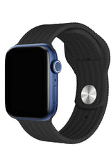 Apple Watch Uyumlu Silikon Wicker Loop Kordon Moby