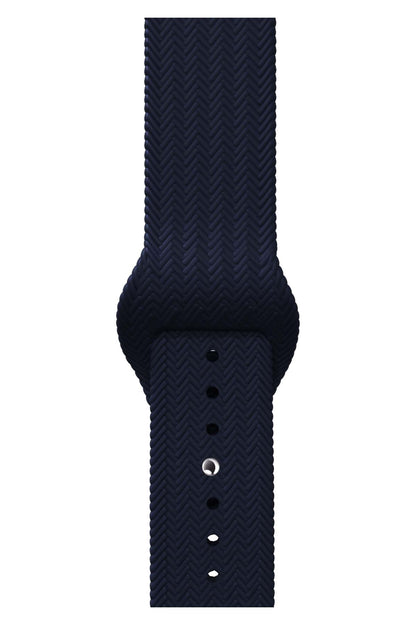 Apple Watch Uyumlu Silikon Wicker Loop Kordon Nessie  bikordon