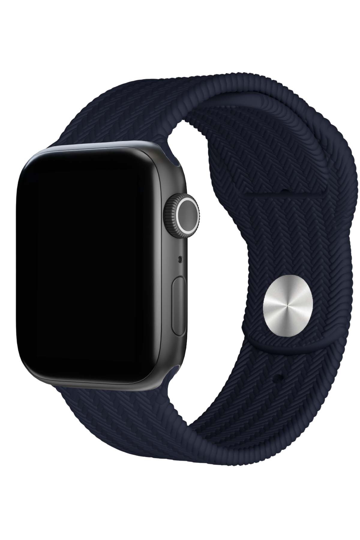Apple Watch Uyumlu Silikon Wicker Loop Kordon Nessie  bikordon