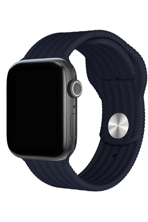Apple Watch Uyumlu Silikon Wicker Loop Kordon Nessie  bikordon