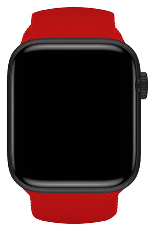 Apple Watch Compatible Silicone Wicker Loop Band Penny 
