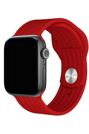 Apple Watch Uyumlu Silikon Wicker Loop Kordon Penny  bikordon