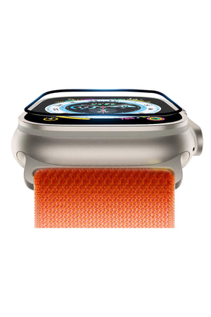 Apple Watch Ultra Uyumlu Ekran Koruyucu Full Yapışkanlı
