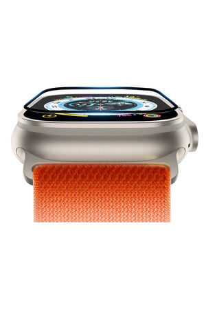 Apple Watch Ultra Uyumlu Ekran Koruyucu Full Yapışkanlı  bikordon