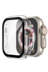 Apple Watch Ultra Uyumlu Ekran Koruyucu Kasa Şeffaf
