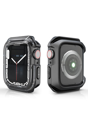Apple Watch Uyumlu Armor Kasa Koruyucu Dark Black 38mm bikordon