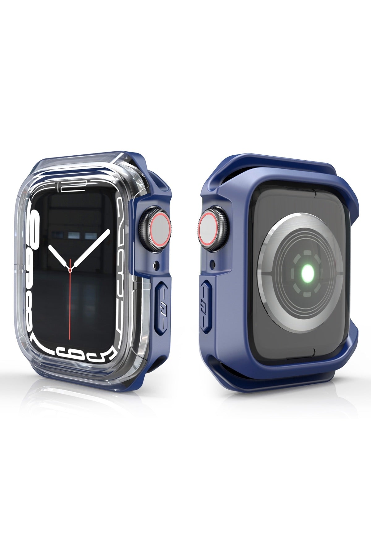 Apple Watch Compatible Armor Case Protector Dark Blue 