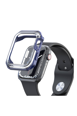 Apple Watch Uyumlu Armor Kasa Koruyucu Dark Blue  bikordon