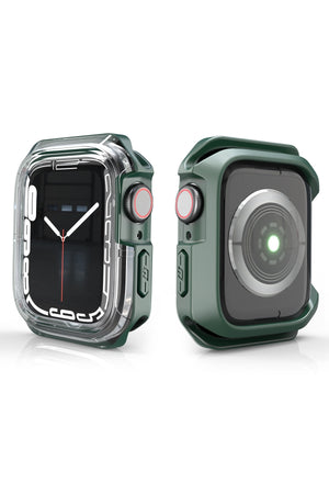 Apple Watch Uyumlu Armor Kasa Koruyucu Forest Green 38mm bikordon