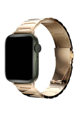 Apple Watch Uyumlu Artus Loop Çelik Kordon Redwood