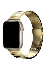 Apple Watch Uyumlu Artus Loop Çelik Kordon Sand