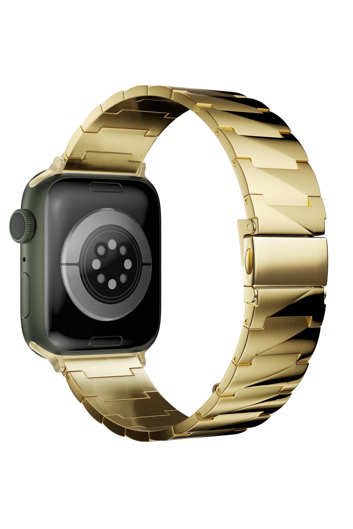 Apple Watch Uyumlu Artus Loop Çelik Kordon Sand  bikordon