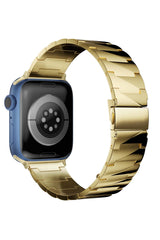Apple Watch Uyumlu Artus Loop Çelik Kordon Sand