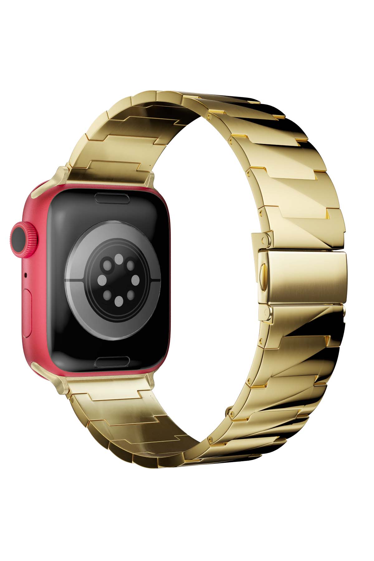 Apple Watch Uyumlu Artus Loop Çelik Kordon Sand  bikordon