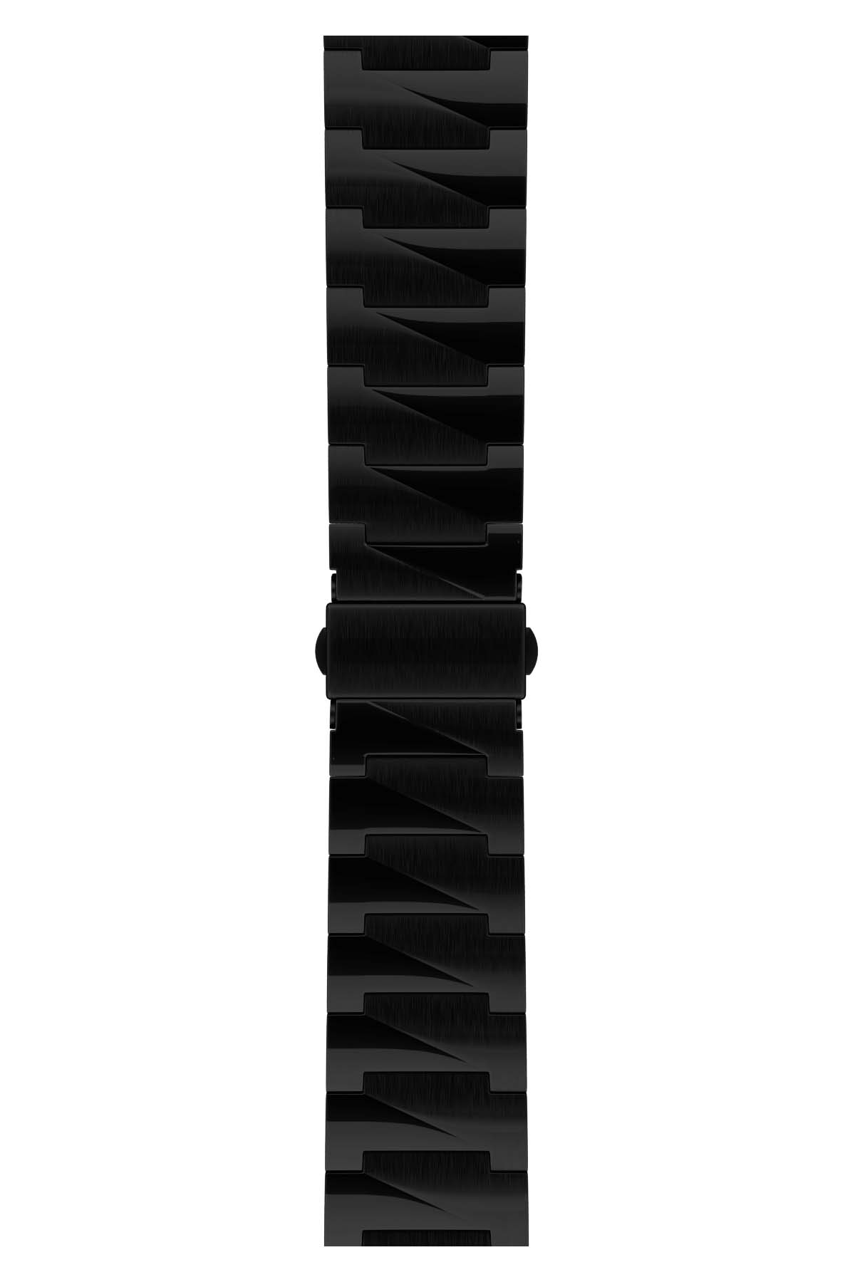 Apple Watch Uyumlu Artus Loop Çelik Kordon Soot  bikordon