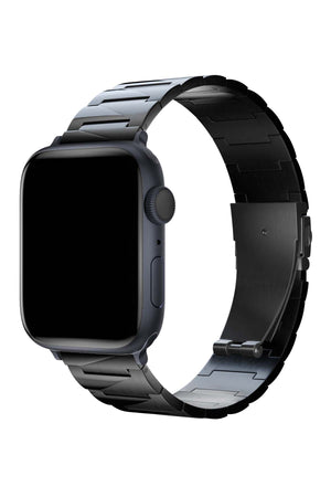 Apple Watch Uyumlu Artus Loop Çelik Kordon Soot  bikordon
