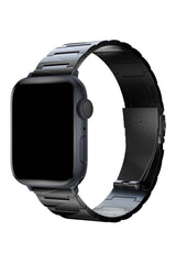 Apple Watch Uyumlu Artus Loop Çelik Kordon Soot