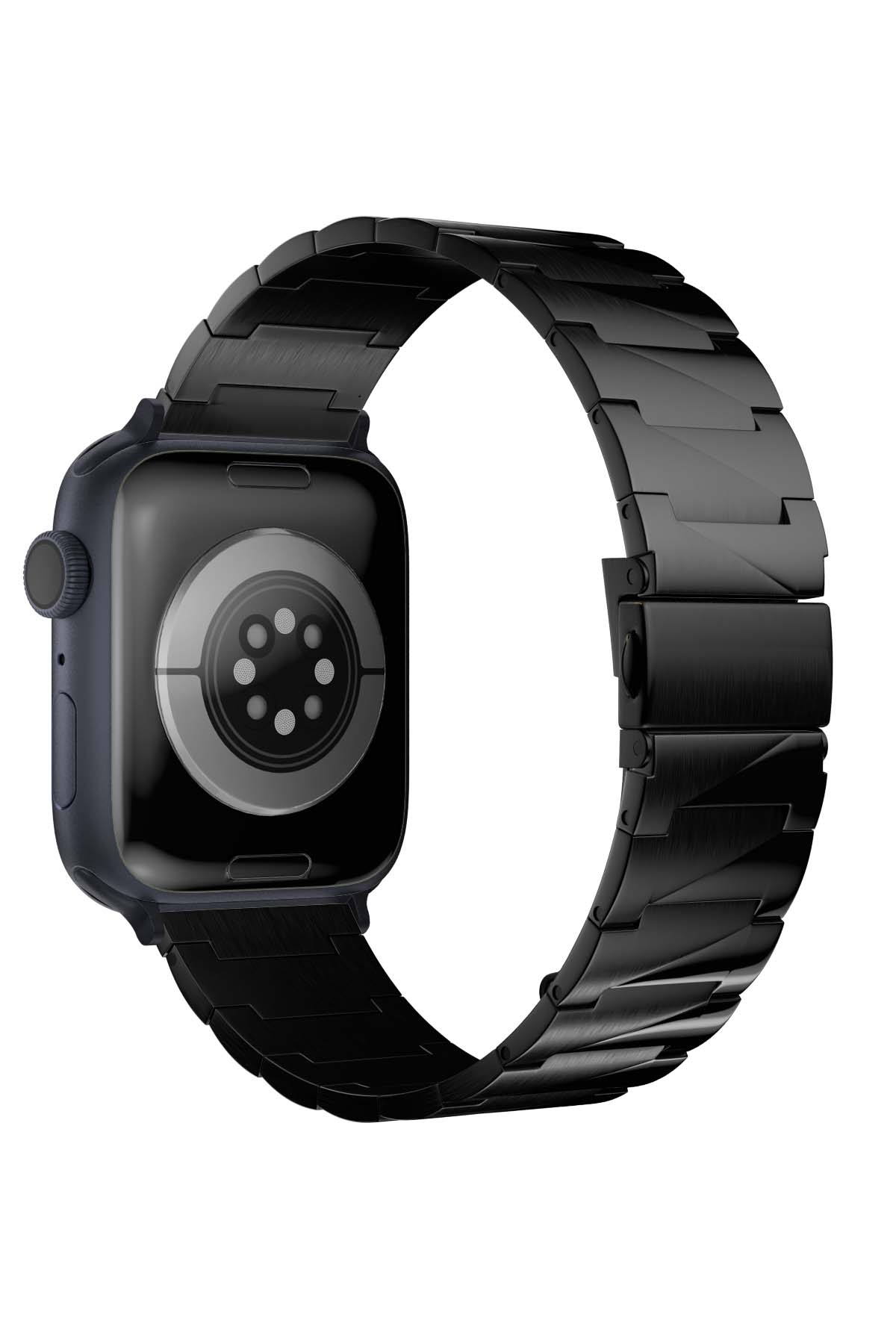 Apple Watch Uyumlu Artus Loop Çelik Kordon Soot  bikordon