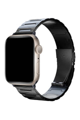 Apple Watch Uyumlu Artus Loop Çelik Kordon Soot