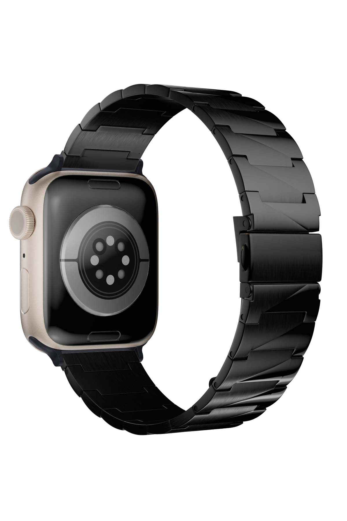 Apple Watch Uyumlu Artus Loop Çelik Kordon Soot  bikordon