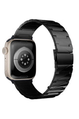 Apple Watch Uyumlu Artus Loop Çelik Kordon Soot