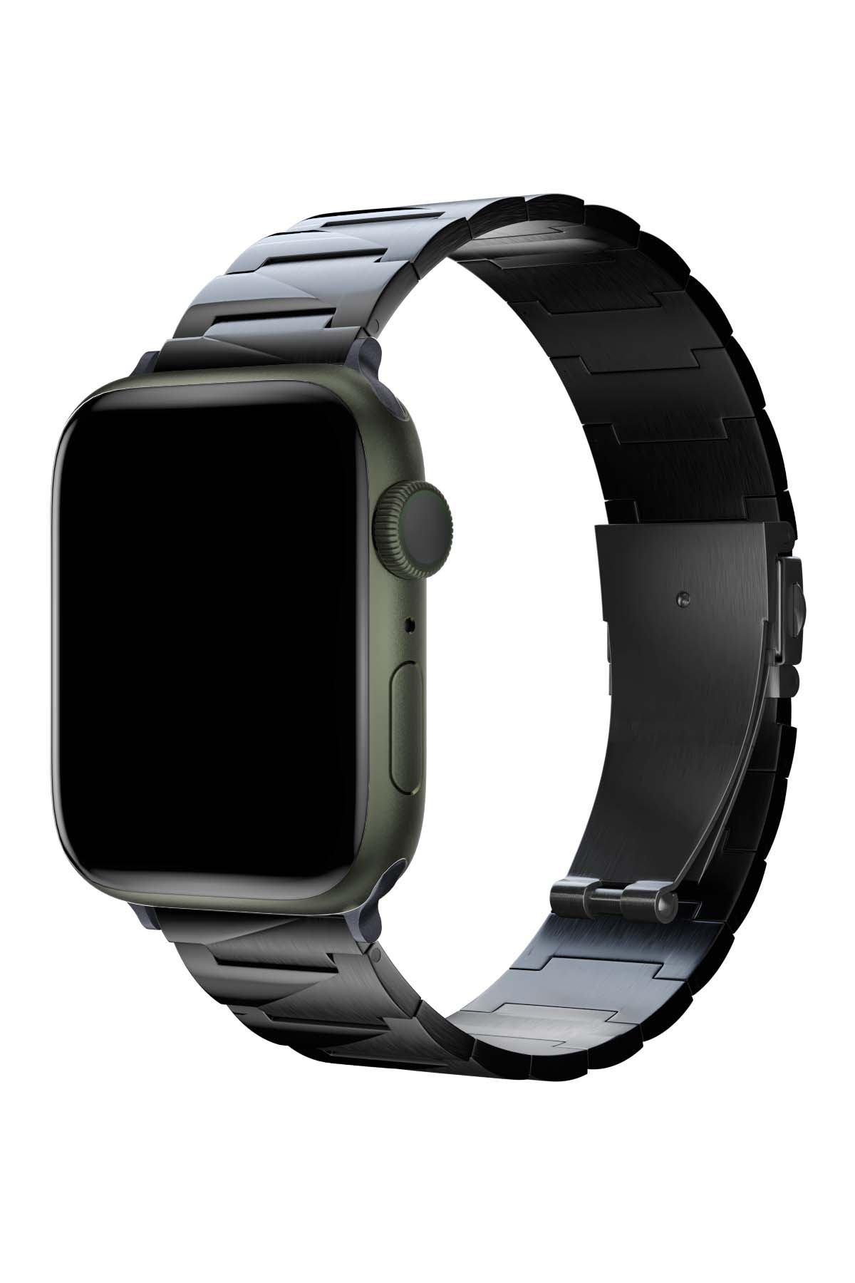 Apple Watch Uyumlu Artus Loop Çelik Kordon Soot  bikordon