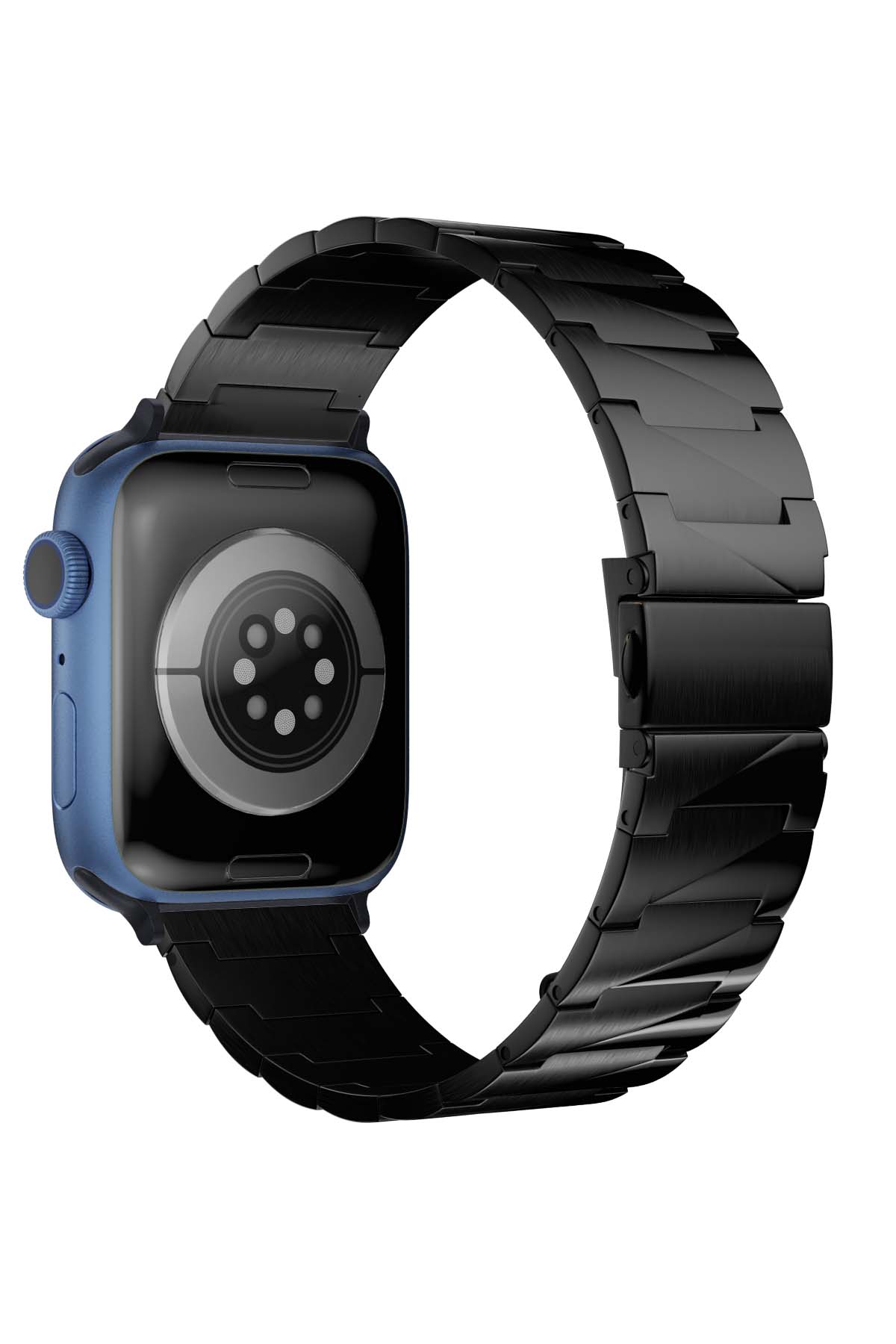 Apple Watch Uyumlu Artus Loop Çelik Kordon Soot  bikordon