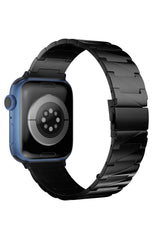 Apple Watch Uyumlu Artus Loop Çelik Kordon Soot