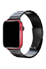 Apple Watch Uyumlu Artus Loop Çelik Kordon Soot
