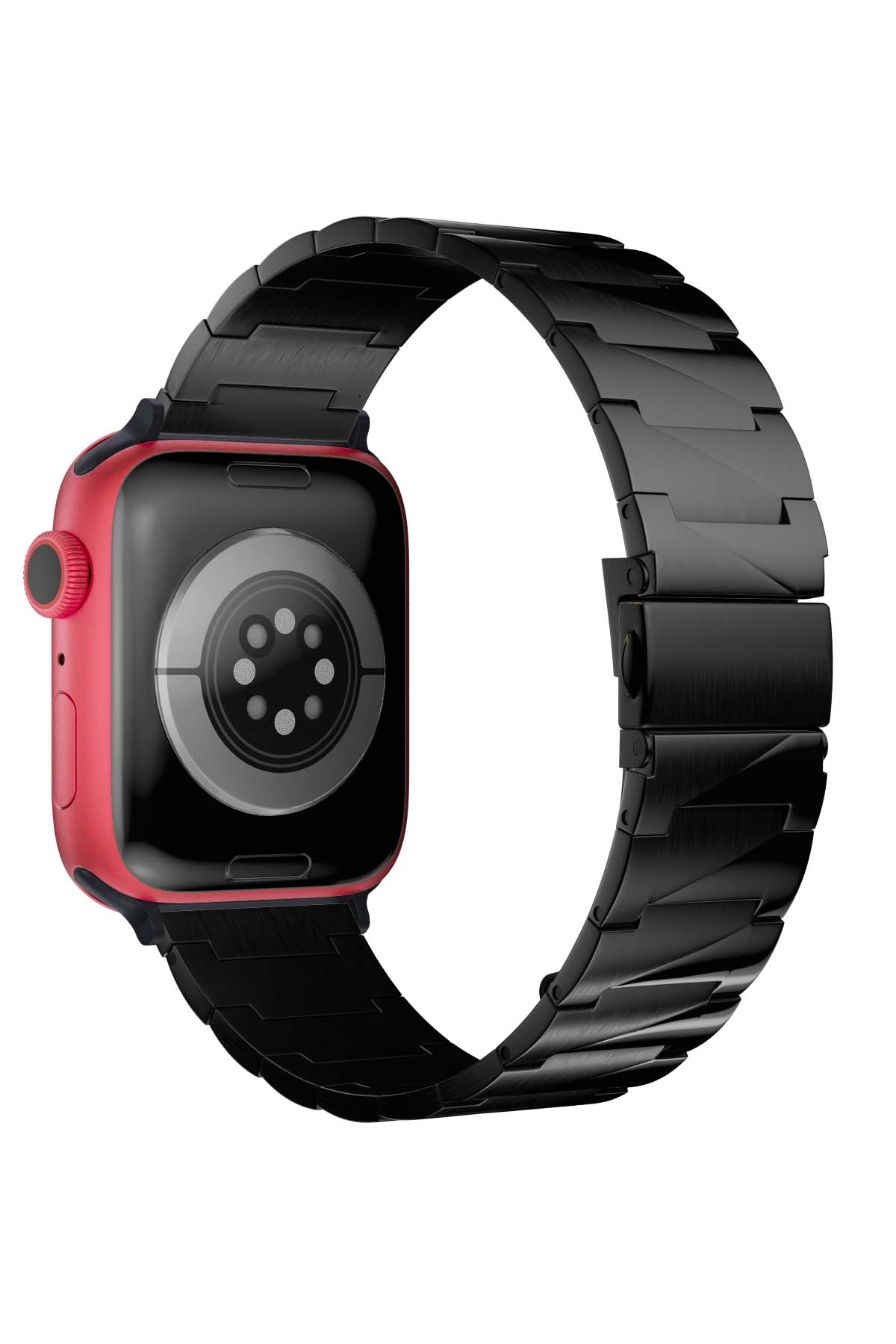 Apple Watch Uyumlu Artus Loop Çelik Kordon Soot  bikordon