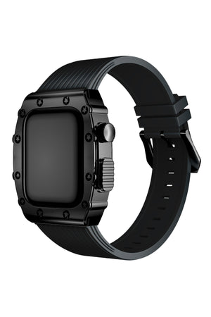 Apple Watch Uyumlu Azure Kasa Koruyucu Kordon Deep Black